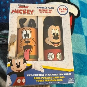 2 puzzle pack-disney jr mickey